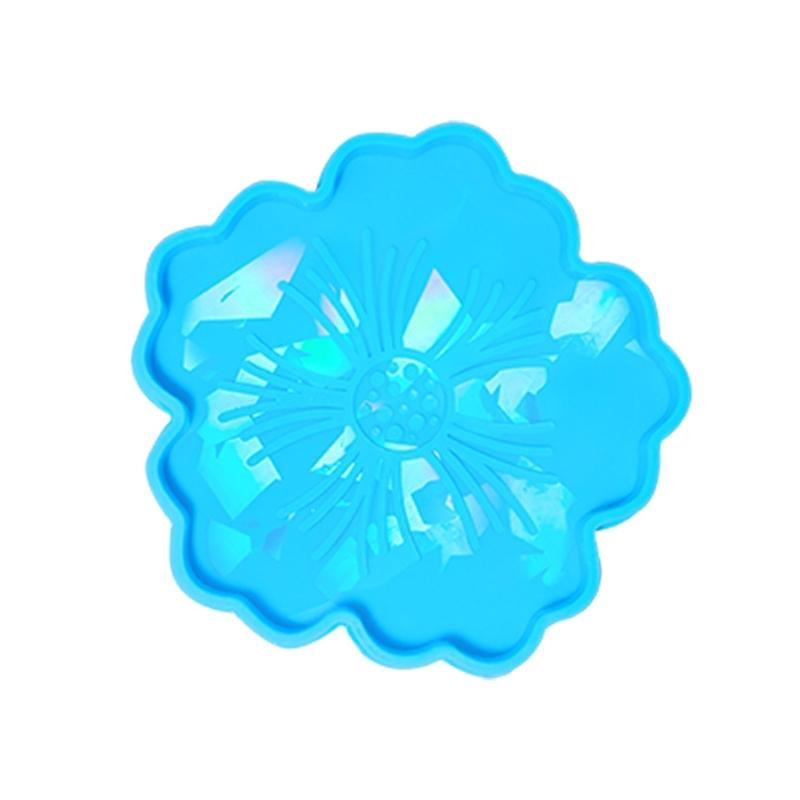 Resin Coaster Silicone Molds Durable Silicone Coaster Molds for Resin Casting Cup Mat Epoxy Resin Mold Crafts Decoration