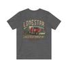 T-shirt Vintage da Uomo Lonestar Livestock Transport 1982