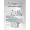 Din Rail Smart LED Digital DC11V-310V Direct Current Voltage Meter Numeric Display Voltage Gauge for Electronics