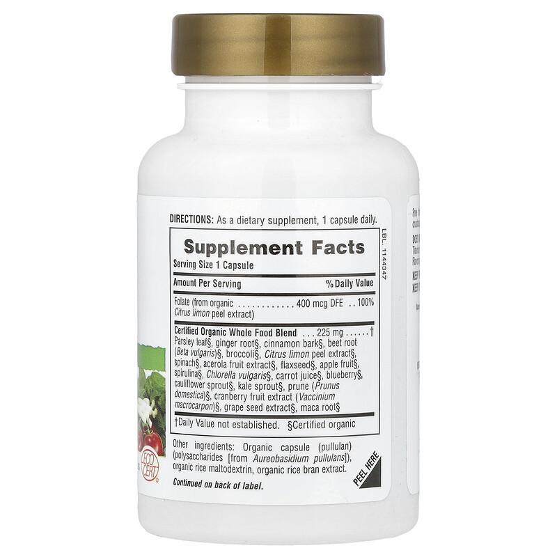 Source of Life®, Garden, Folate, 60 Vegan Capsules