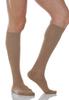 Relaxsan 820 Cotton Support Compression Knee Size 5 Socks, 18-22mmHg, Beige,