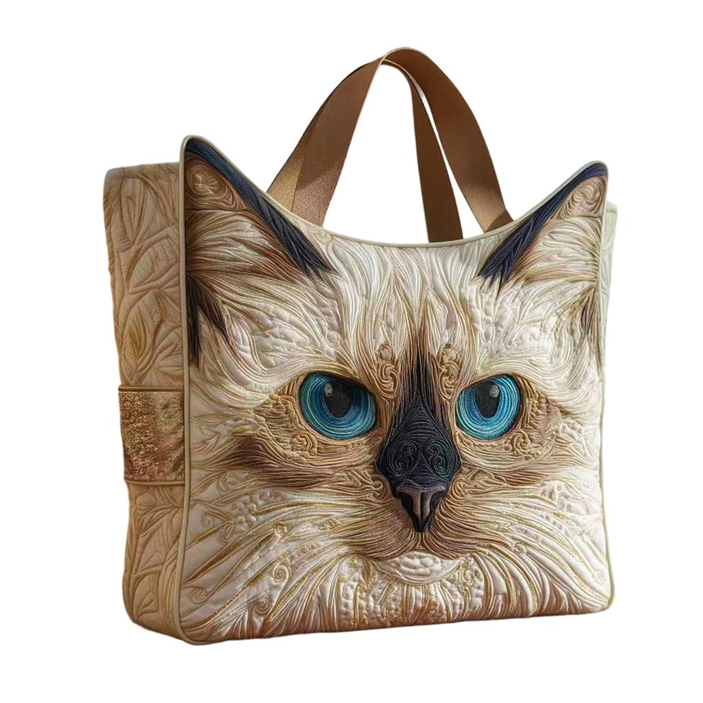 3D Printed Handbag With Ladypattern; Canvas Shoulder Bag Weighing 300 Grams