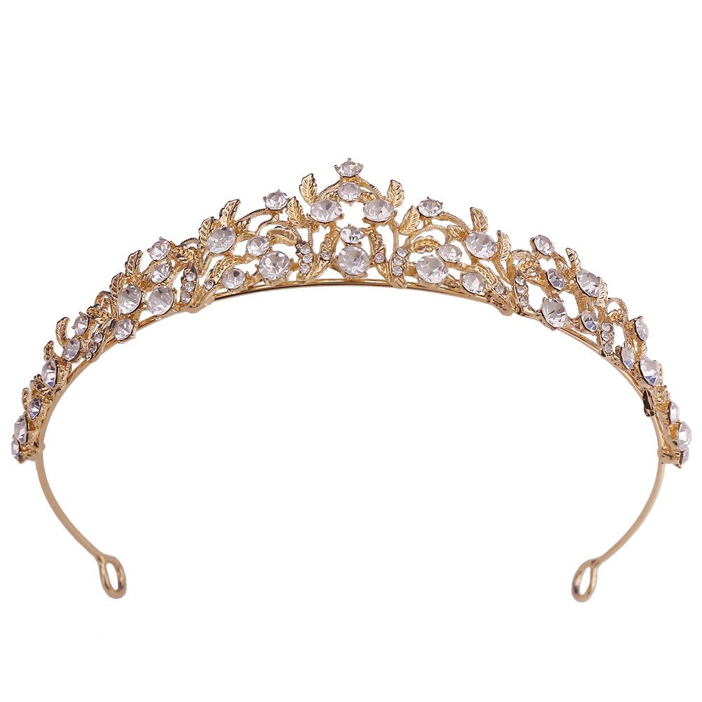 Brautkrone Königin Tiara Prinzessin Geburtstag Haarschmuck Abschlussball Hochzeit Tiara