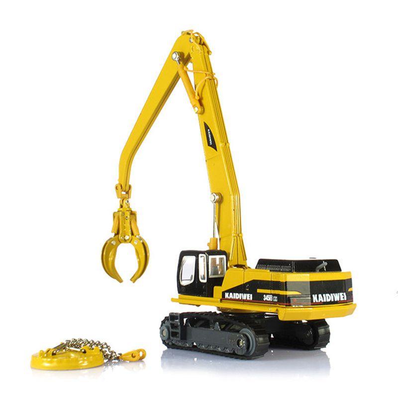 187 Scale Diecast Construction Vehicle Model With High-quality Metal And Plastic Design