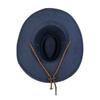 Vintage jazz wollen hoed, brede rand, western cowboyhoed, Tibetaanse etnische stijl, veelzijdige vilten hoge hoed, dames