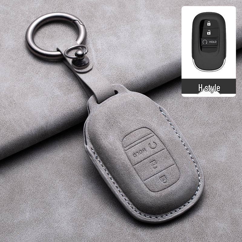 

2024 Genuine Leather Key Case for XR-V, CR-V, HRV, ZRV, Binzhi Car Models