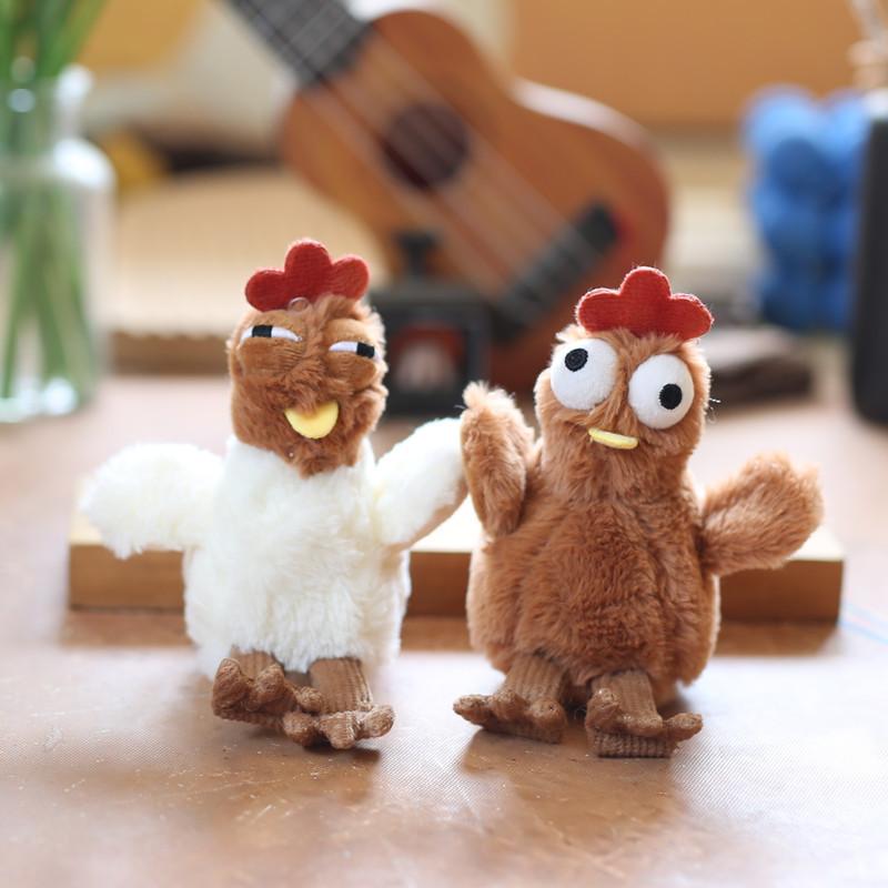 Cute Bubblechicken Plush Keychain With Soft Short Pile For Bag Decoration And Gifts