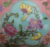 Qing Kangxi Rosa Emaille Blumenschale Kangxi Jahreszeichen Handbemalt Rotes Material Manuelle Bemalung