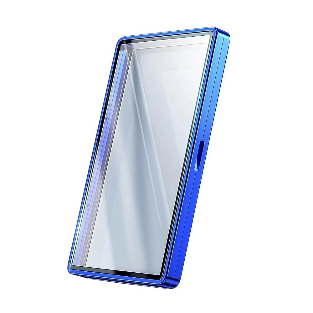 UV-Resistant Metal Slab Case High Alumina Glass Durable 35PT Trading Card Box Magnetic Card Protective Case For , BGS, CGC