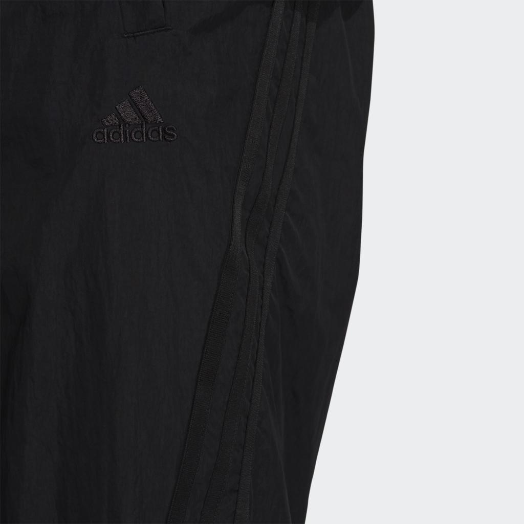 Adidas Si Wov Pnt Patchwork Letter Drawstring Sports Pants Men Bottoms Black GT6360