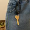 Oval Multifunctional Belt Buckle For Women Men Simplicity Belt Buckle Accessories Unisex Key Ring Alloy Carabiner