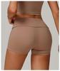 Women's Eco-friendly Recycled High-Waisted Quick-Dry Tummy Control Yoga and Running Shorts