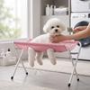 Ammaca Pieghevole per Toelettatura Animali con Supporto Amaca da Bagno per Cani Gatti Letto Portatile per Toelettatura Animali per Taglio Unghie Bagno Cura