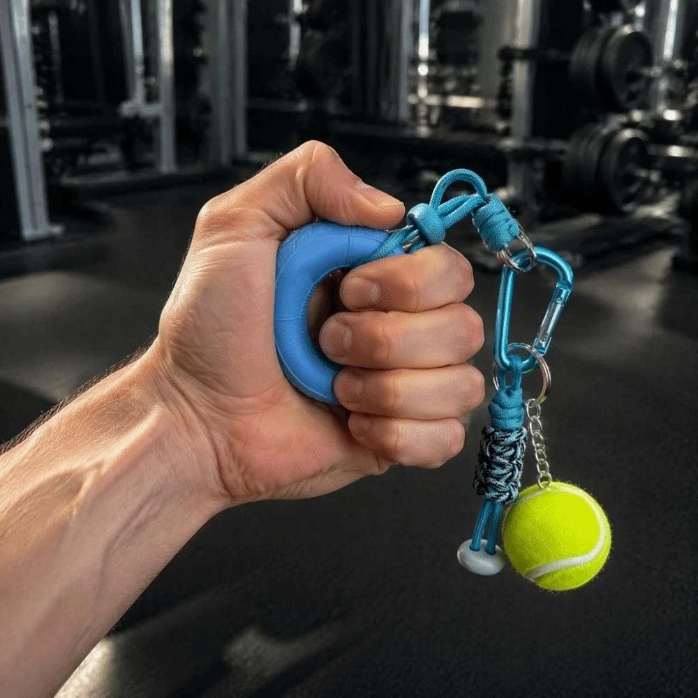 Soft Squeezable Material Grip Strength Trainer Compact Lightweight Bag Charm Sports Enthusiasts