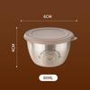 Bear Seasoning Box with Sealed Lid Small Storage Box Quality Sauce Cup