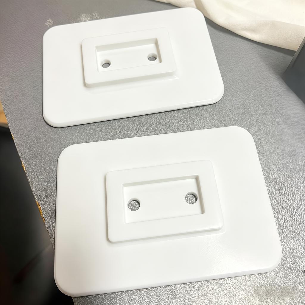 2 Pezzi Piastre di Supporto per Tenda da Camper, Adatte per Omnistor, Base Stabilizzatrice Pesante, Adatte per Terreno Morbido, Accessori per Camper da Campeggio
