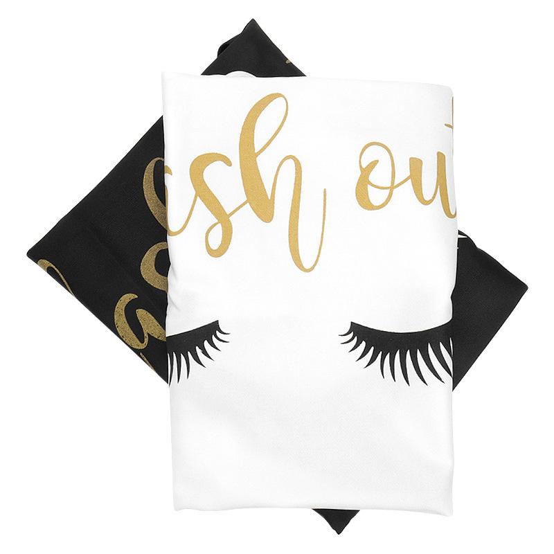 1pcs Eyelash Apron Adult Home Cooking Baking Cleaning Aprons Bibs Women Kitchen Eyelash Extension Supplies Makeup Tools