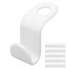 50pcs Clothes Hanger Connector Hooks Space Saving Coat Hanger Connectors for Wardrobe Closet Garderobe