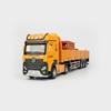 1:32 Scale Flatbed Truck Pull-Back Function Tractor Hauling Unit Model