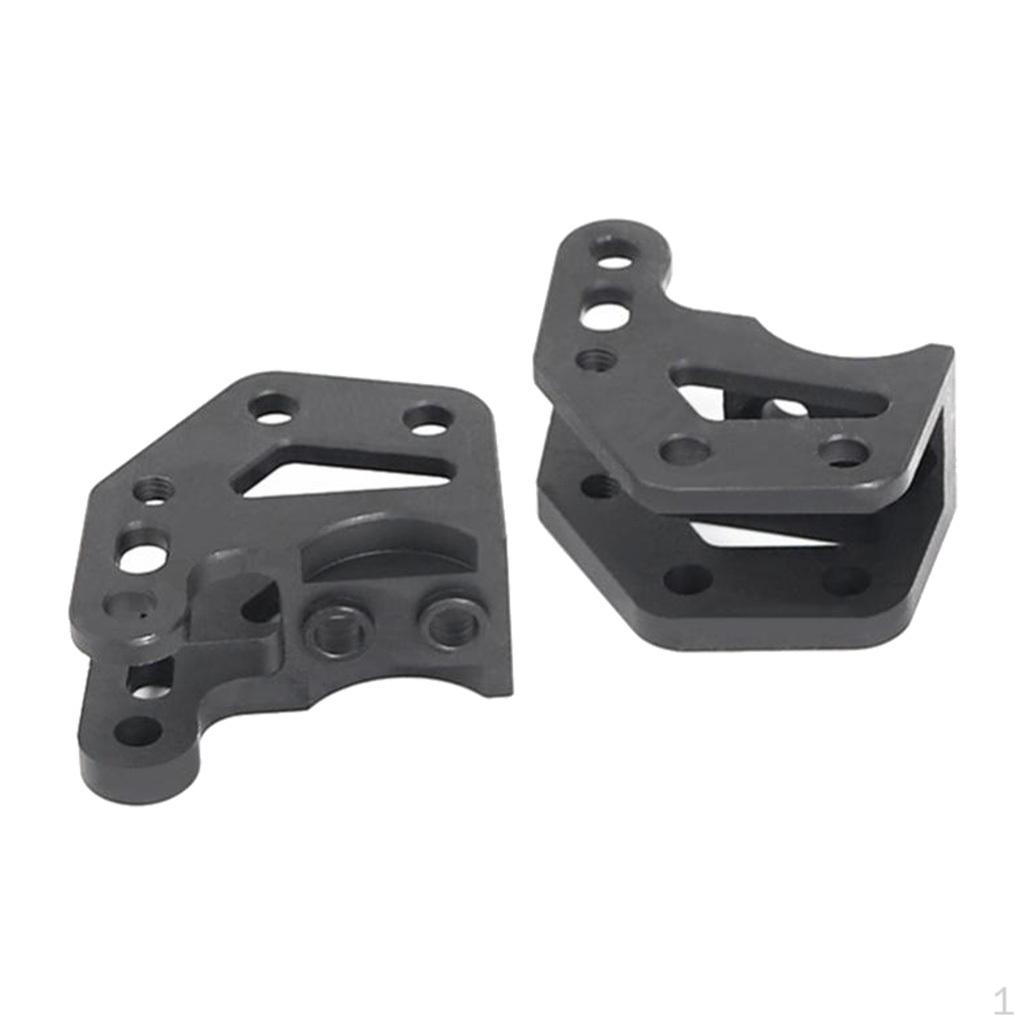 1 Pair Metal Durable Absorber Pull Rod Seat for RC Car Axial DIY Part