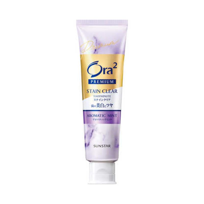 

Ora2 (Oratsu) Premium Stain Clear Toothpaste Aromatic Mint 100g (Orachit)