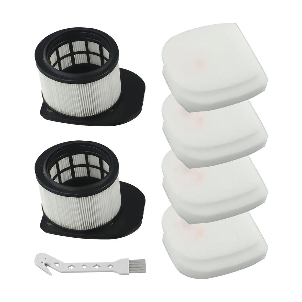 7pcs Filters Sets For Shark  For DuoClean IZ400UK IZ400UKT IZ420UK IZ420UKT Cordless Vacuum Cleaner Replace Parts Cleaning Tools