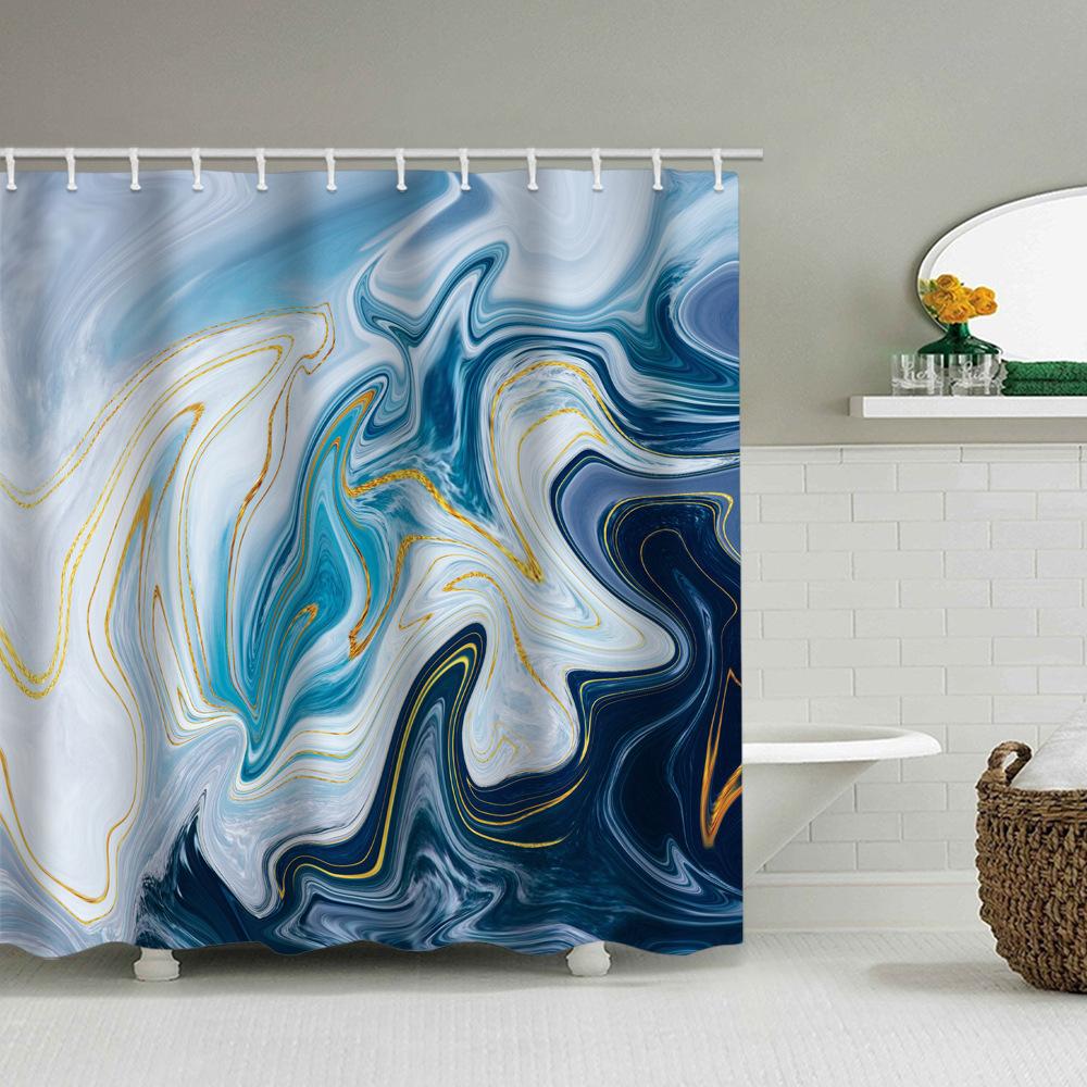 

JINRUN утолщенная водонепроницаемая занавеска для ванной комнаты, устойчивая к плесени, занавеска для душа, занавеска для душевой перегородки, занавеска для душа, занавеска для ванной комнаты, бесплатная перфорация 90*180CM