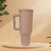 40 Oz Tumbler With Handle Straw Sealed And Leak-Proof Large Capacity Stainless Steel Coffee Cups Bottles Water Thermal Bottle