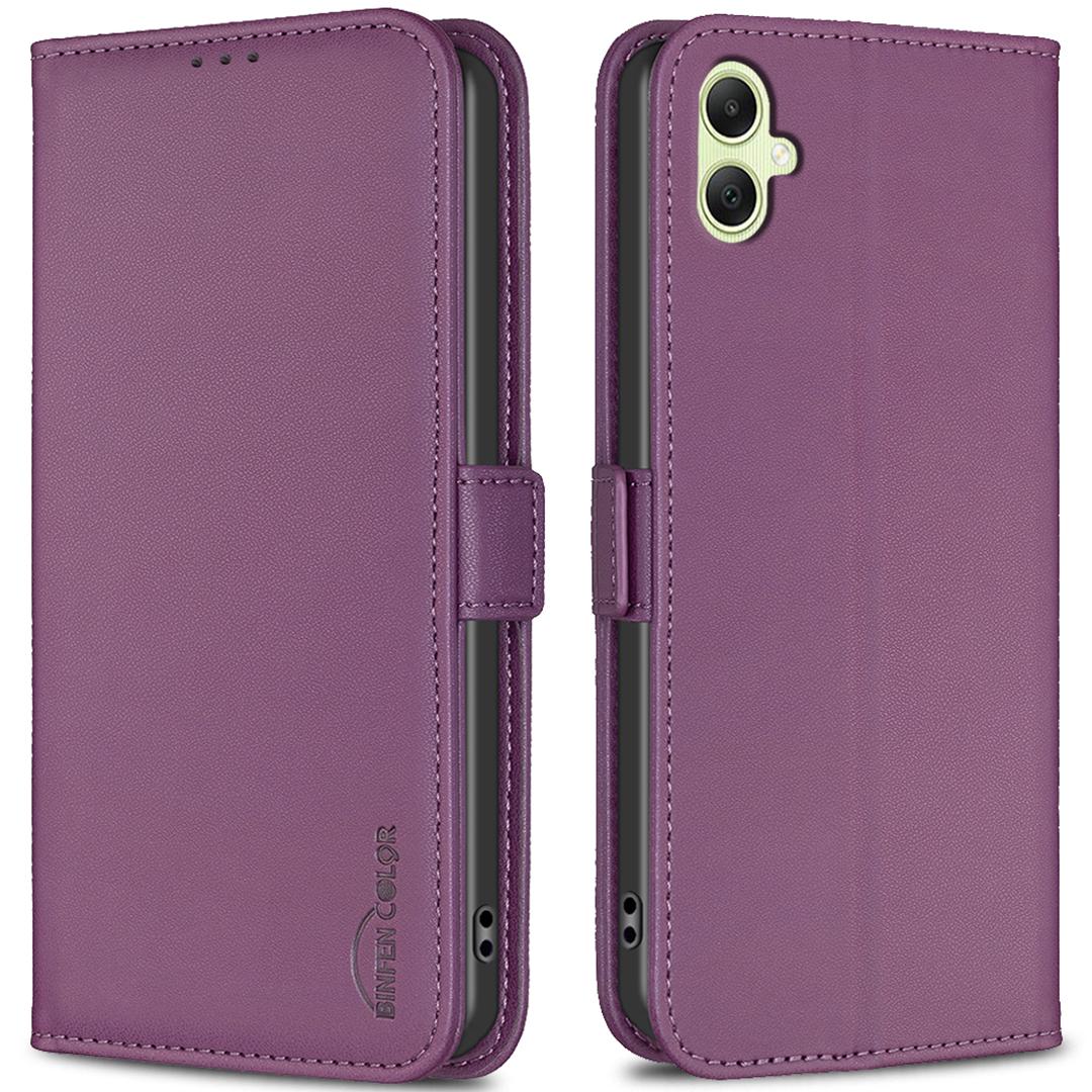 

BINFEN COLOR BF31 Чехол для Samsung Galaxy A06 4G из искусственной кожи, откидной, с кошельком для телефона C