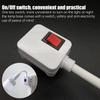 E27 LED Table Lamp Socket Bulb Holder with Rotary Head And Built-in Switch EU Plug Direct Plug-in LED Base Lamp for Lighting