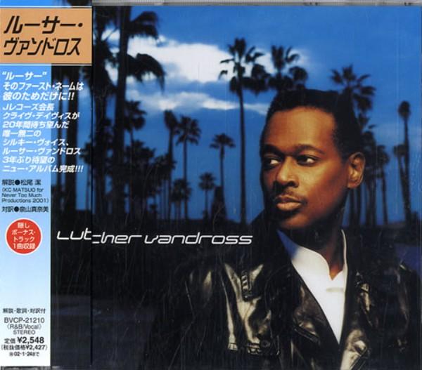 

CD LUTHER VANDROSS Luther Vandross BVCP21210 J Records 2001 Japan SoulFunk Used