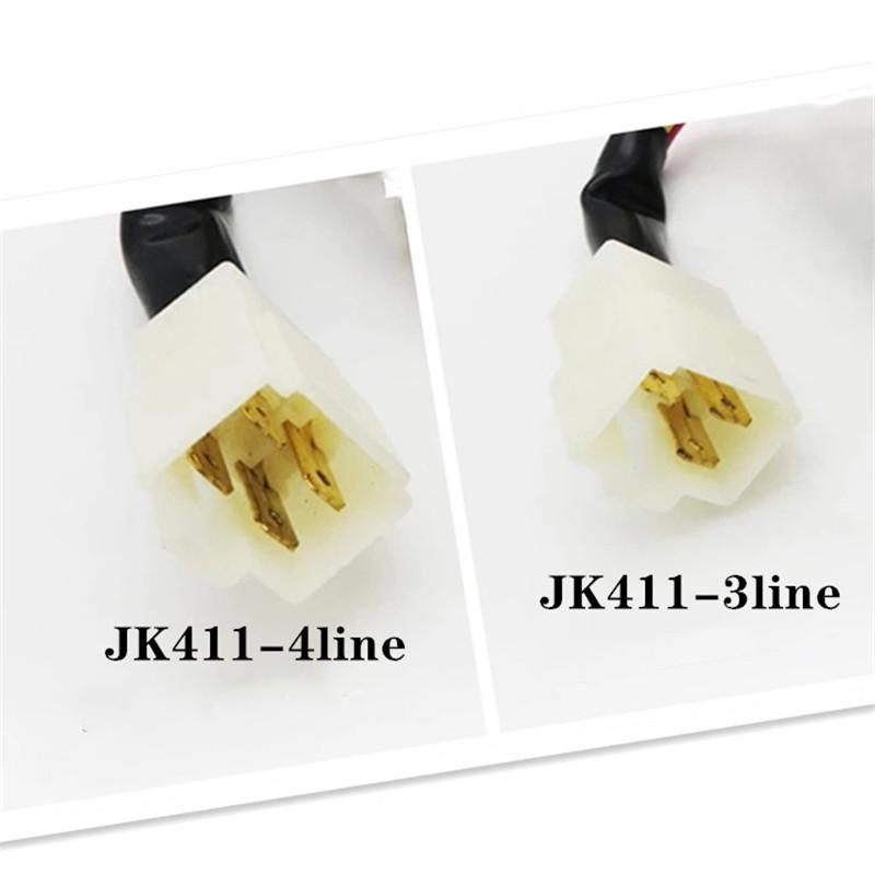 Forklift Start Switch Ignition Switch Electric Door Lock JK411 3 Wire 4 Wire With Two Keys