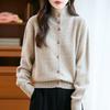 Women's 30% Cashmere Cardigan - Soft & Warm Wool Blend Sweater