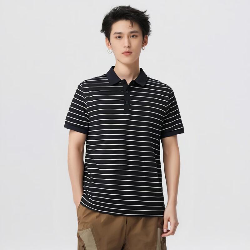 WRPCE Men's Striped Polo Shirt