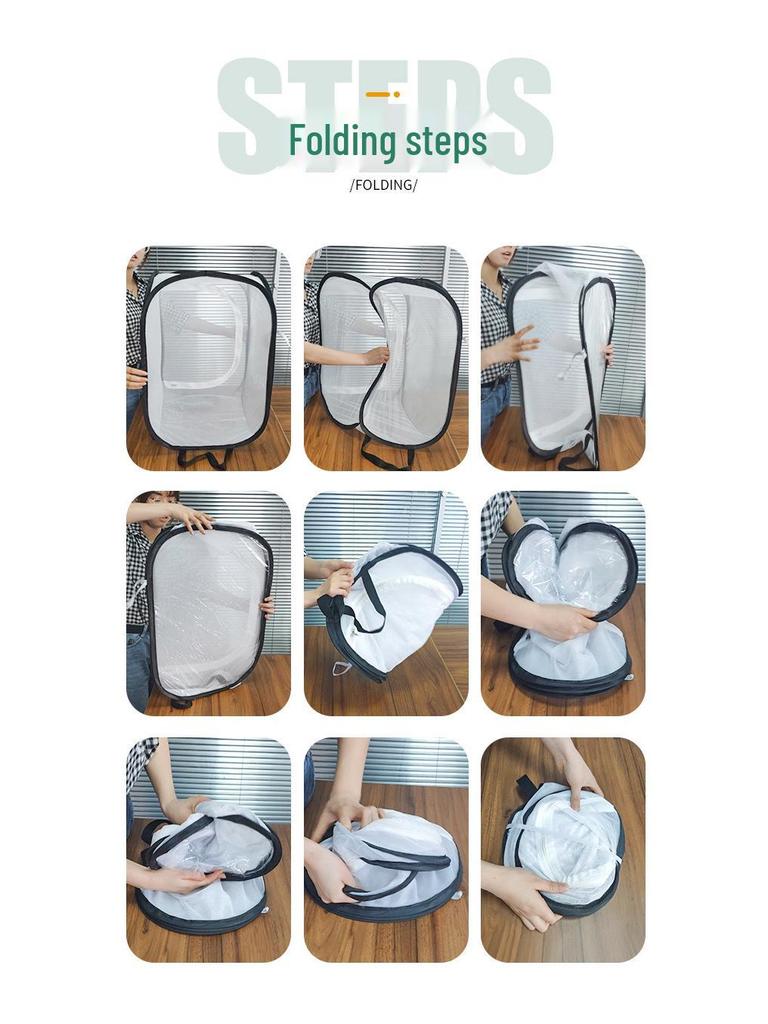 Cușcă de Observare Primăvara Fluturi și Călugăriță - Habitat de Creștere Insecte Pliabil