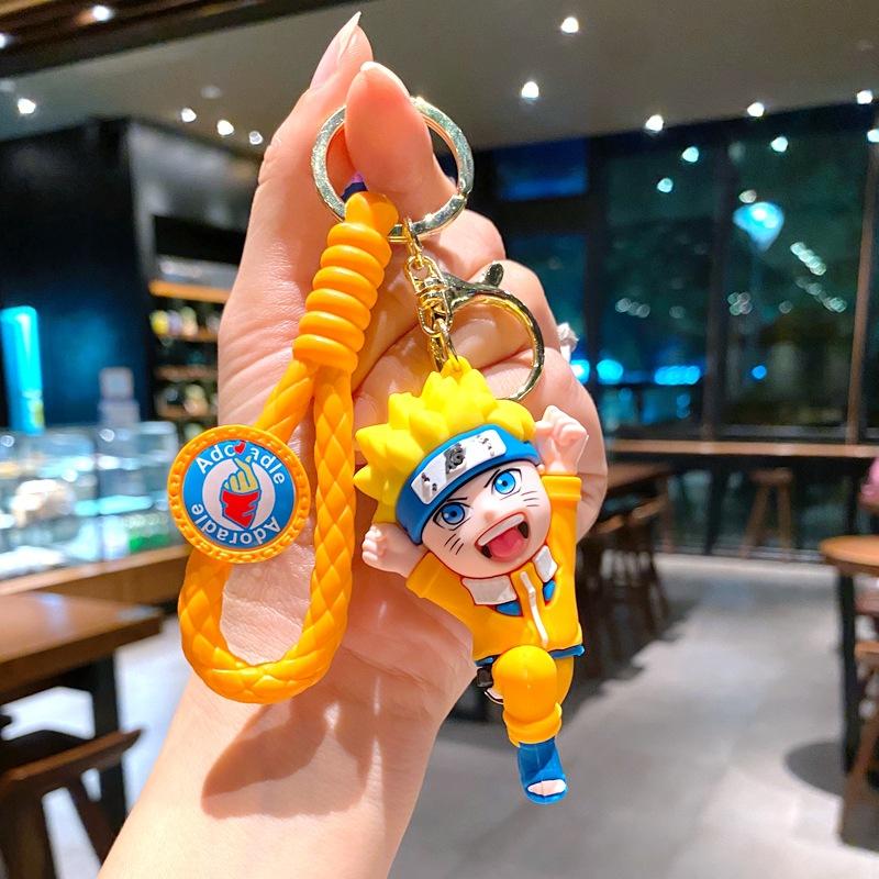 Creative Cartoon Rainbow Horse Unicorn Keychain Female Cute Ins Key Chain Student Schoolbag Pendant Small Gift