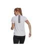 Adidas Aero Lady Designed To Move 3 Stripes Short Sleeve 28838 Japanese Size M T-Shirt Women's White/Black (GL3812)