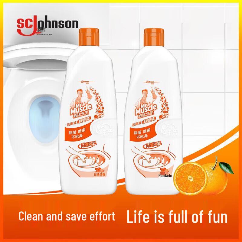 Mr. Muscle Citrus Toilet Cleaner (4 x 900g)