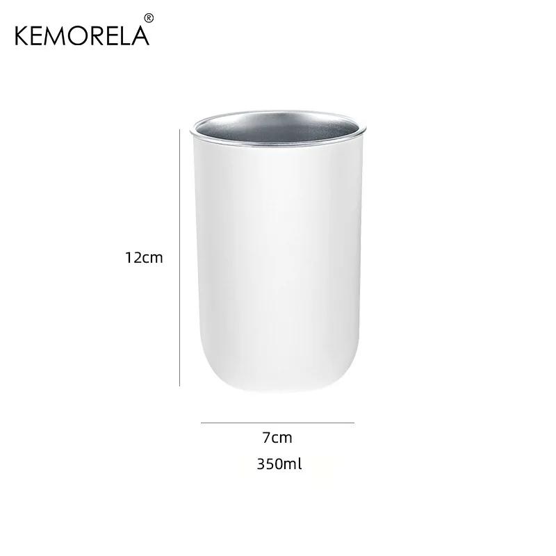 1PCS Stainless Steel Thermos Coffee Cup Mug Simple Insulated Coffee Mug Thermal Bottle Heat-resistant Thermos Mug Drinkware