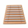 Yibuy 7-Tone Wooden Percussion Chime, Energy Chime with Gentle Tone, Wooden Mallet and 7 Solid Aluminum Tubes, Educational Musical, Meditation Music C