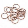 50-200Pcs  3-20mm Single Loops Jump Rings Gold Color Split Rings For Jewelry Making Connectors DIY Bracelet Supplies Accessories