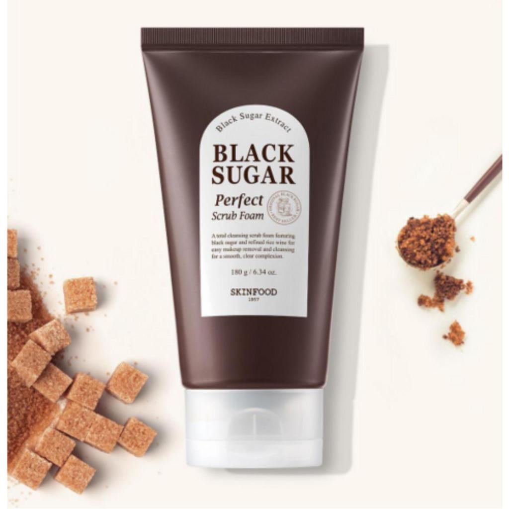 Skinfood Black Sugar Perfect Scrub Foam 180g