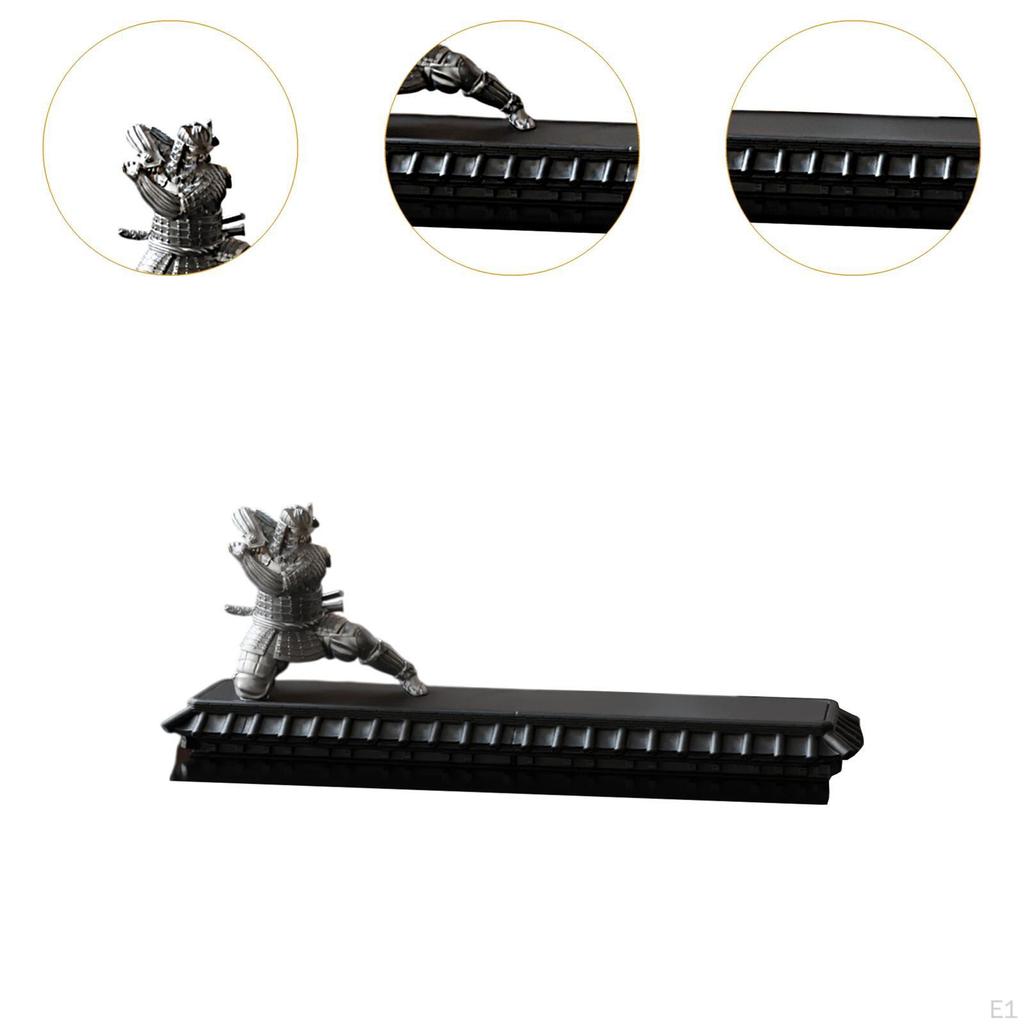 Japanese Incense Box Stick Stand Resin Statue Figure Desk Burner Holder for