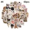 Cute Cat Memes Sticker DIY Scrapbook Stickers Cartoon Sticker for Skateboard Luggage Laptop School Stationery Kawaii Sticker