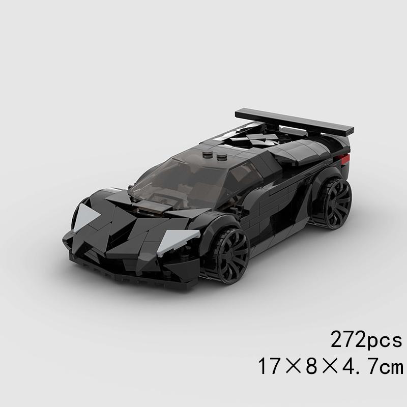 Auto da Corsa di Città Modello Blocchi da Costruzione Mattoncini Fai da Te MOC Giocattolo Classico Rally Sportivo Super Pilota Veicolo Regalo di Natale Tecnica