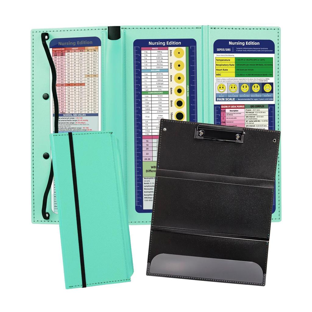 Foldable Nurse Medical Letter Board - Three-Fold Design in Stock