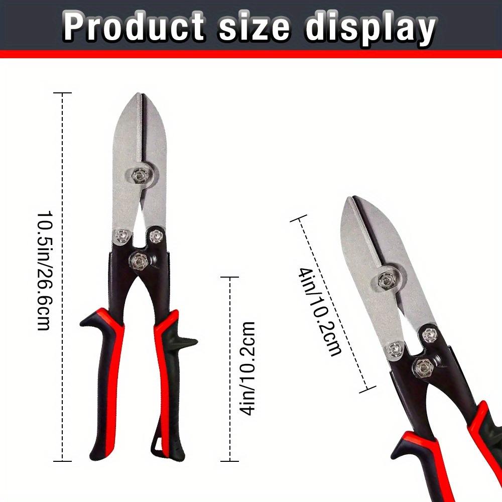 5 Blade Sheet Metal Crimper Tools-Hand Crimper Pipe Swaging 24-28 Gauge Prevents Clogging/Swelling for Downspouts/Ductworks/HVAC