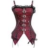 JYL TS zipper buckle punk Gothic court shapewear