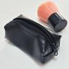 Kabuki Brush Lipstick Tint Coin Purse Zipper Pouch