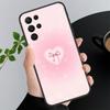 Phone Case For Samsung A17 A55 A16 A56 A35 A15 A53 A54 A33 A34 A25 A05S A52 A52S A07 A26 A06 Cute Pink Heart Bow